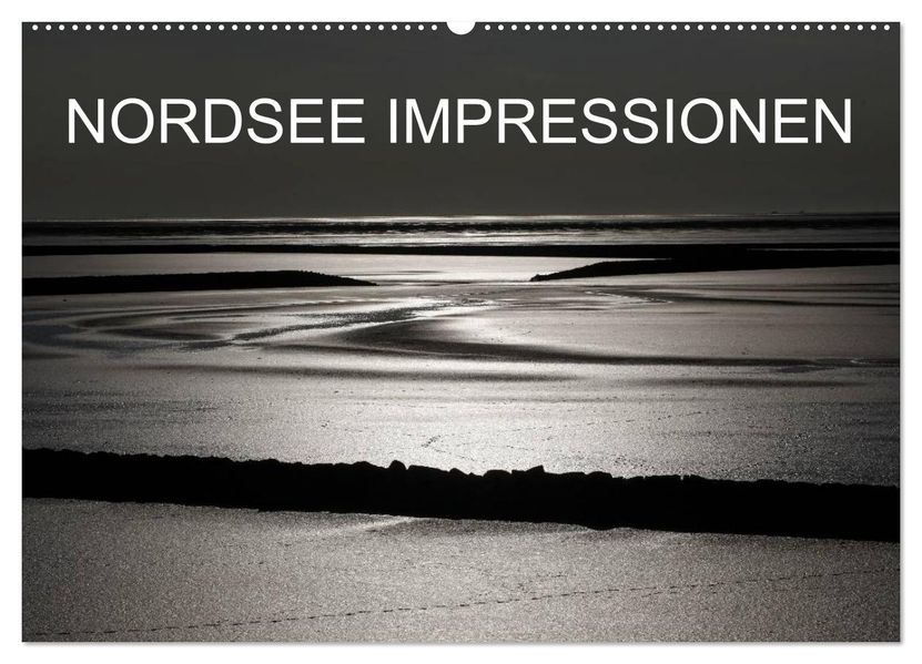 NORDSEE IMPRESSIONEN (Wandkalender 2026 DIN A2 quer) CALVENDO Monatskalender
