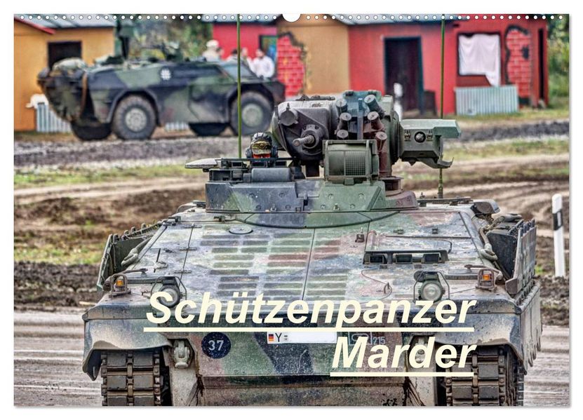 Schützenpanzer Marder (Wandkalender 2026 DIN A2 quer) CALVENDO Monatskalender