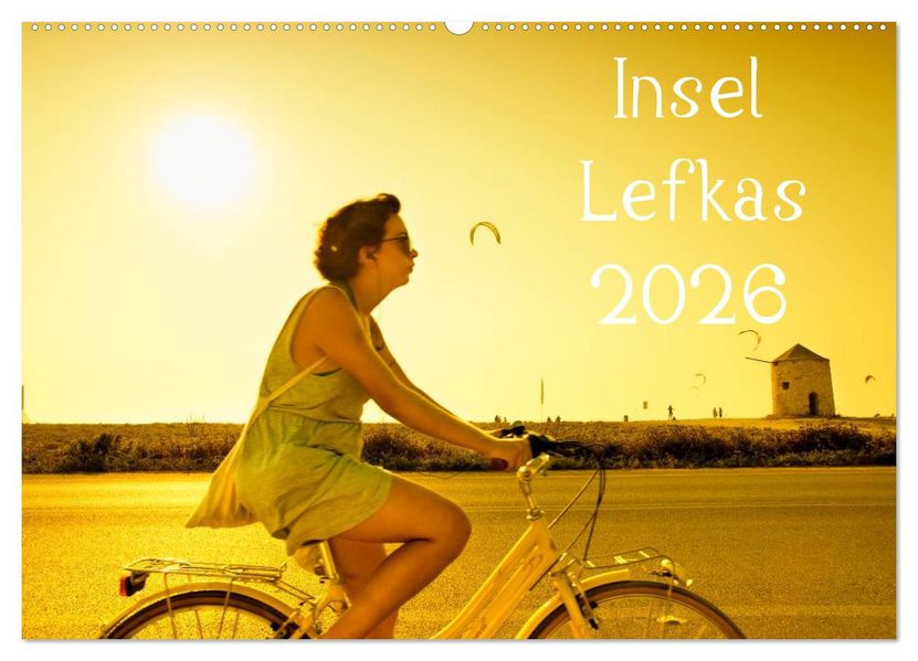 Insel Lefkas (Wandkalender 2026 DIN A2 quer) CALVENDO Monatskalender