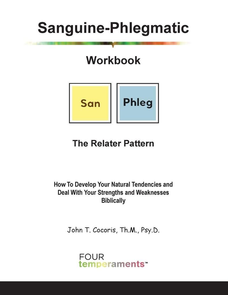 Sanguine-Phlegmatic Workbook