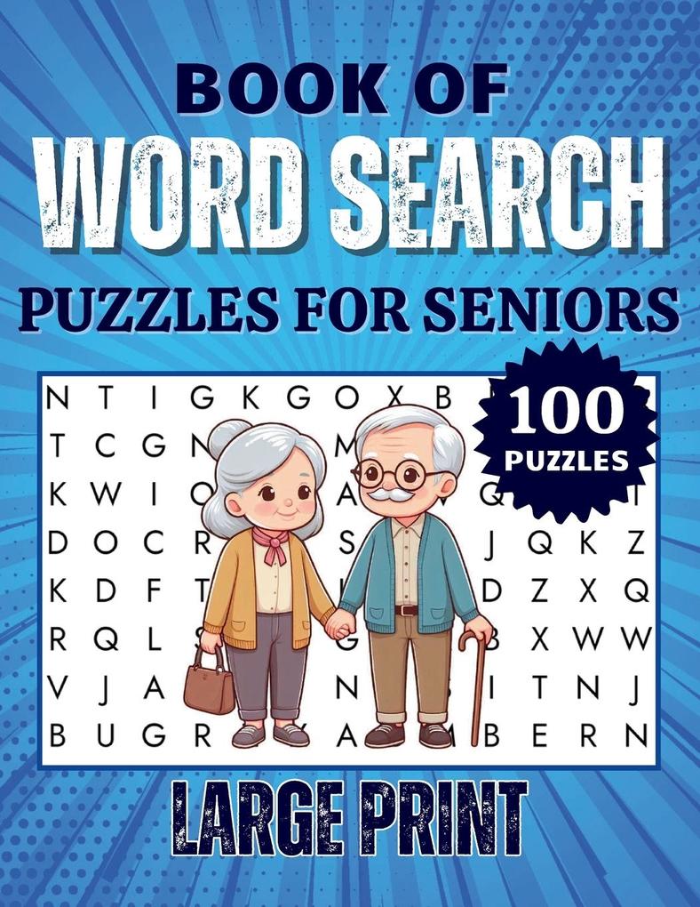 Book of Word Search Puzzles for Seniors
