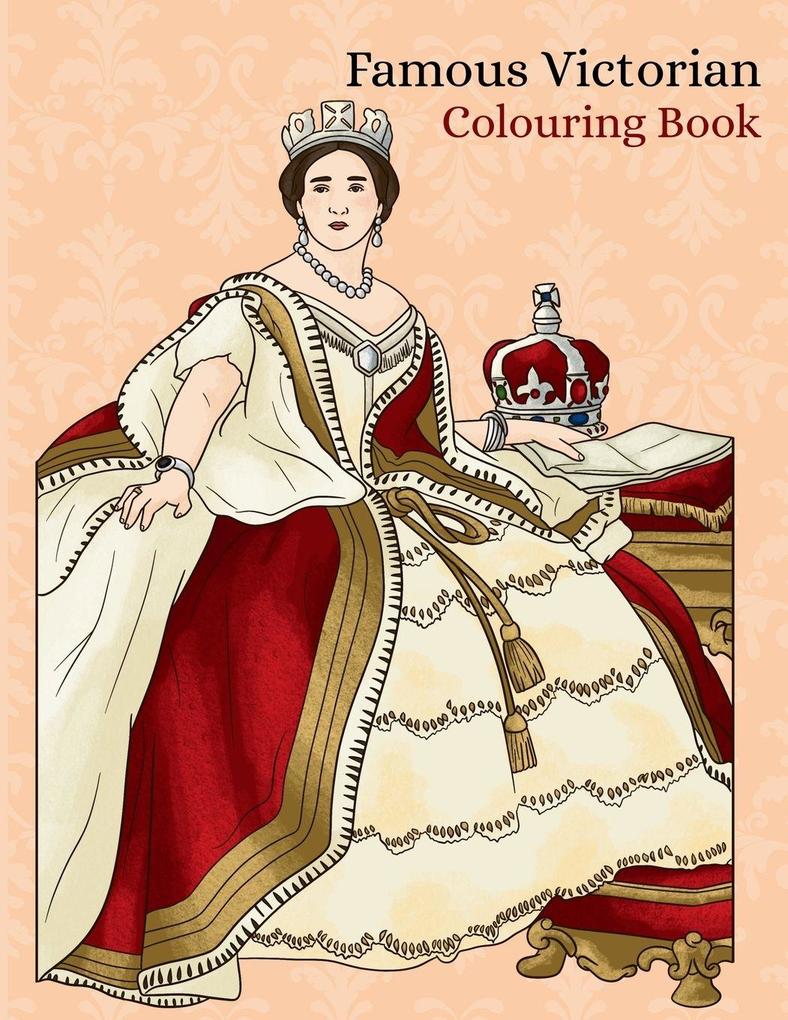 Famous Victorian Colouring book
