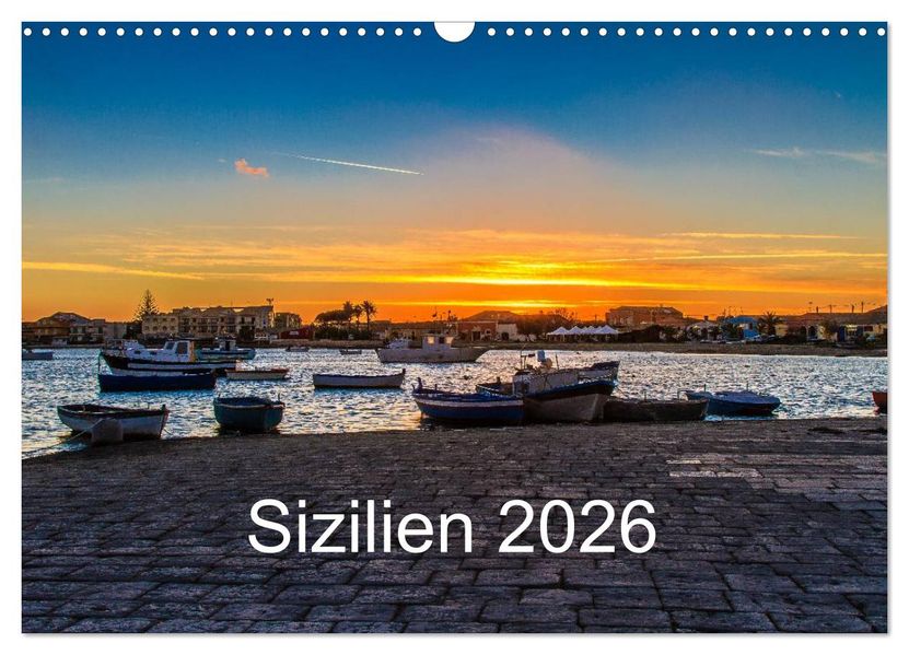 Sizilien 2026 (Wandkalender 2026 DIN A3 quer) CALVENDO Monatskalender