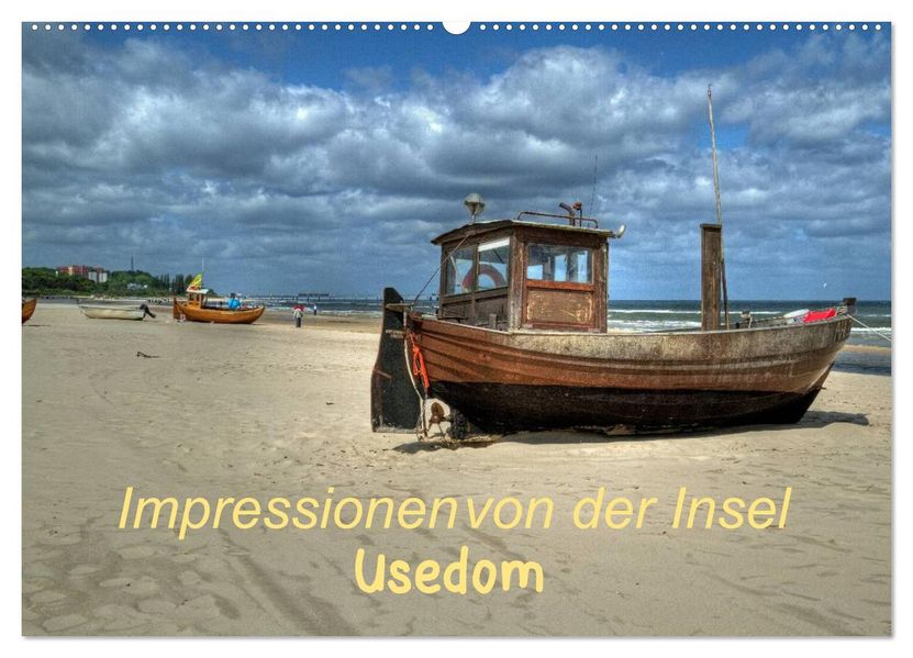 Impressionen von der Insel Usedom (Wandkalender 2026 DIN A2 quer) CALVENDO Monatskalender