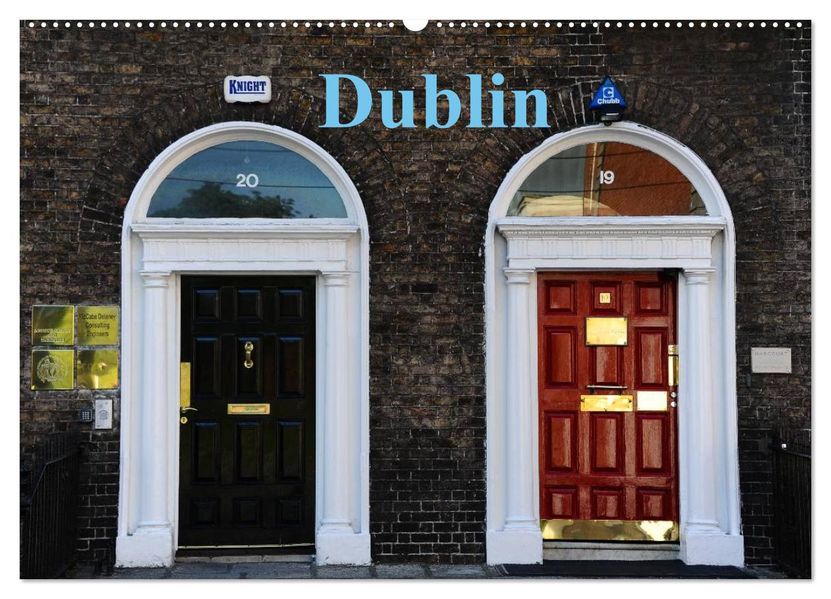 Dublin (Wandkalender 2026 DIN A2 quer) CALVENDO Monatskalender