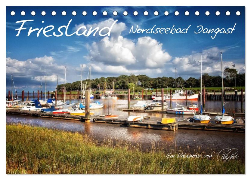 Friesland - Nordseebad Dangast / CH-Version (Tischkalender 2026 DIN A5 quer) CALVENDO Monatskalender