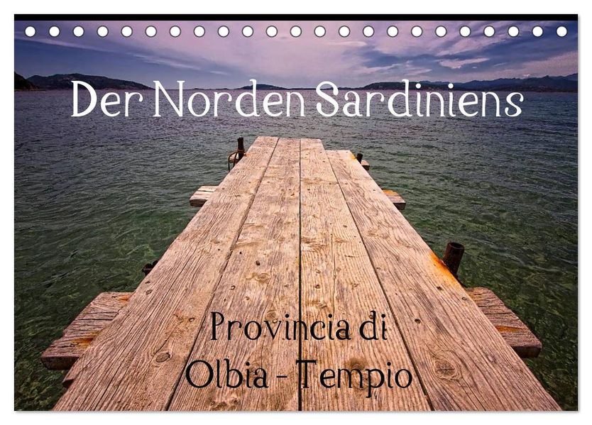 Der Norden Sardiniens (Tischkalender 2026 DIN A5 quer) CALVENDO Monatskalender