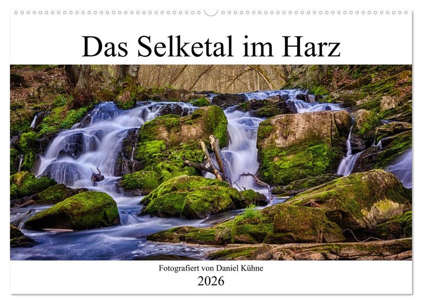 Das Selketal im Harz (Wandkalender 2026 DIN A2 quer) CALVENDO Monatskalender