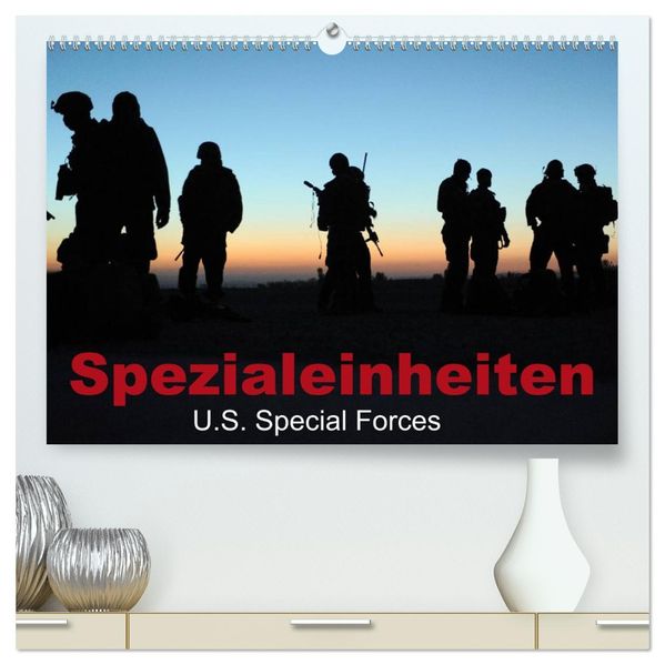 Spezialeinheiten U.S. Special Forces (hochwertiger Premium Wandkalender 2026 DIN A2 quer) Kunstdruck in Hochglanz