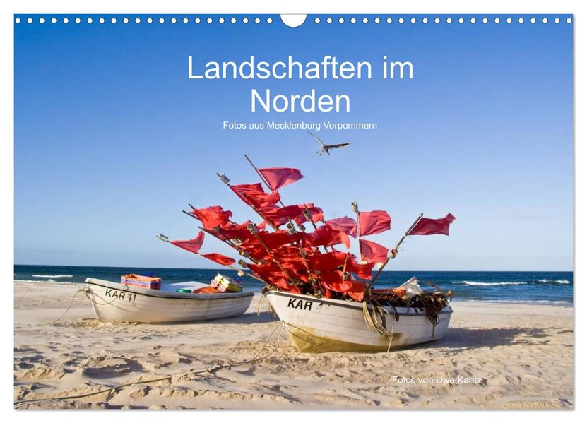 Landschaften im Norden (Wandkalender 2026 DIN A3 quer) CALVENDO Monatskalender
