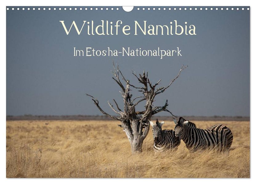 Wildlife Namibia (Wandkalender 2026 DIN A3 quer) CALVENDO Monatskalender