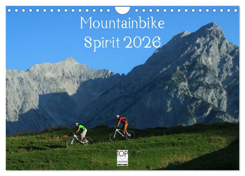 Mountainbike Spirit 2026 (Wandkalender 2026 DIN A4 quer) CALVENDO Monatskalender