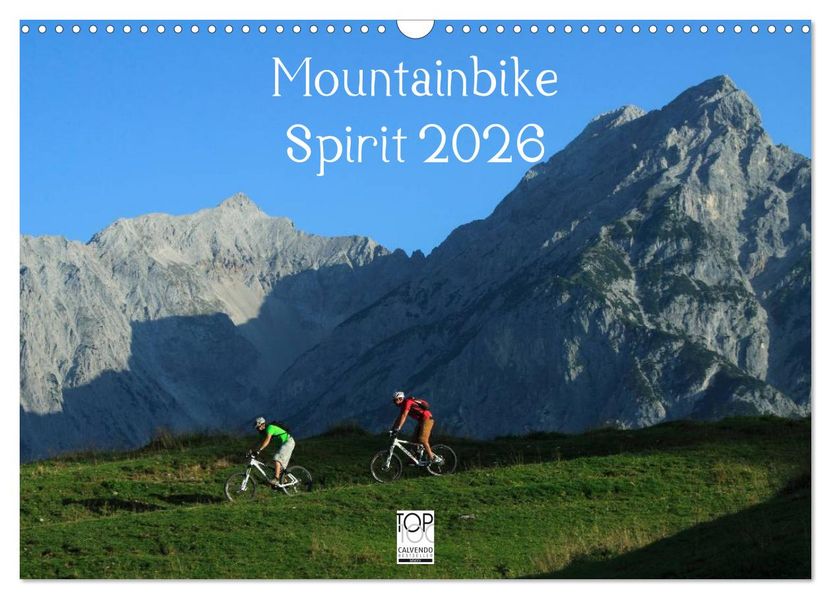 Mountainbike Spirit 2026 (Wandkalender 2026 DIN A3 quer) CALVENDO Monatskalender