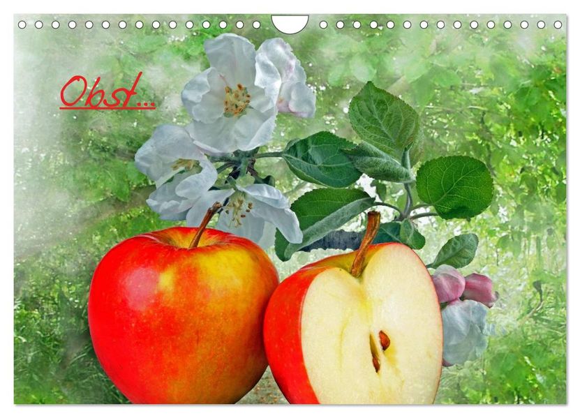 Obst (Wandkalender 2026 DIN A4 quer) CALVENDO Monatskalender