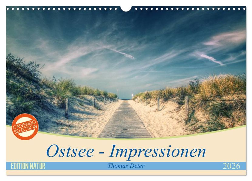 Ostsee - Impressionen (Wandkalender 2026 DIN A3 quer) CALVENDO Monatskalender