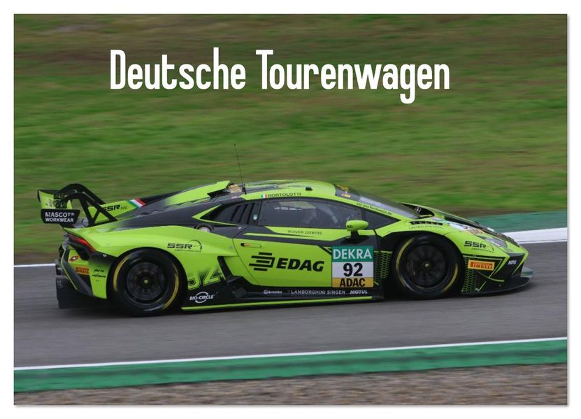 Deutsche Tourenwagen (Wandkalender 2026 DIN A4 quer) CALVENDO Monatskalender