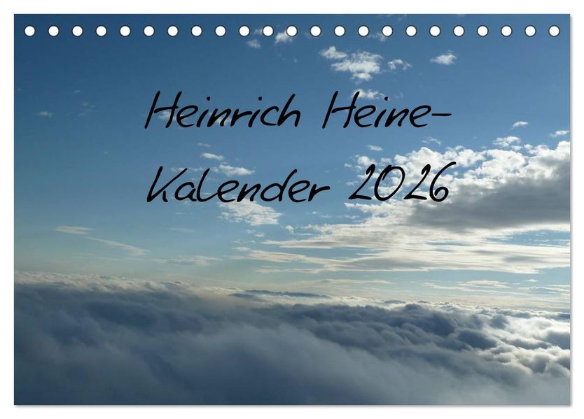 Heine-Kalender Kalender (Tischkalender 2026 DIN A5 quer) CALVENDO Monatskalender