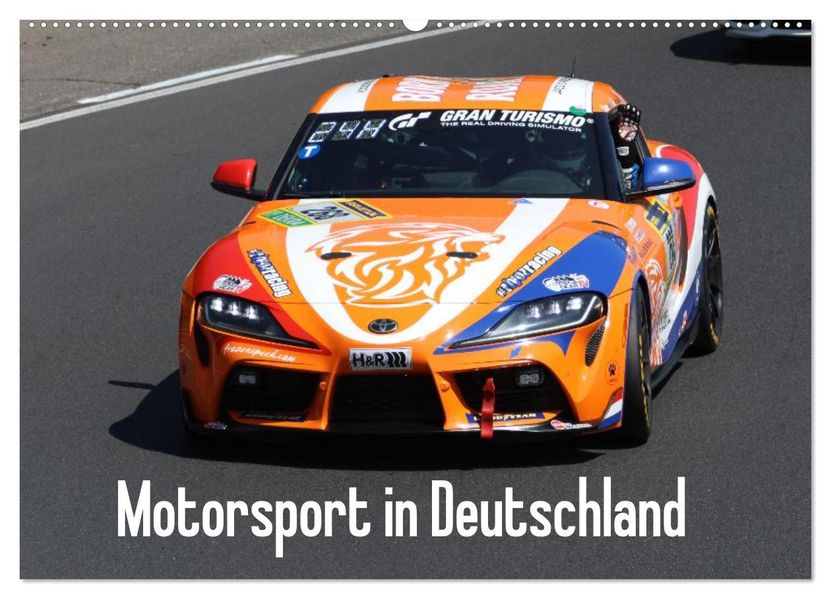 Motorsport in Deutschland (Wandkalender 2026 DIN A2 quer) CALVENDO Monatskalender