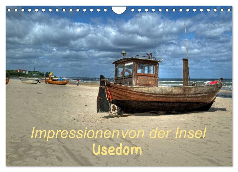 Impressionen von der Insel Usedom (Wandkalender 2026 DIN A4 quer) CALVENDO Monatskalender