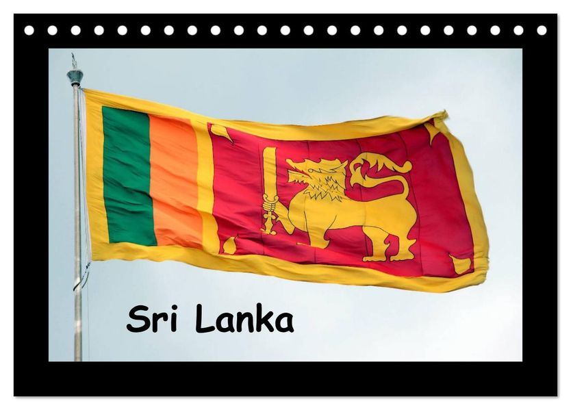Sri Lanka Impressionen (Tischkalender 2026 DIN A5 quer) CALVENDO Monatskalender