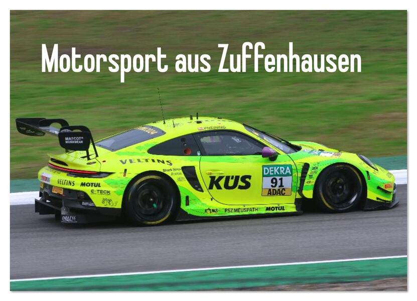 Motorsport aus Zuffenhausen (Wandkalender 2026 DIN A2 quer) CALVENDO Monatskalender