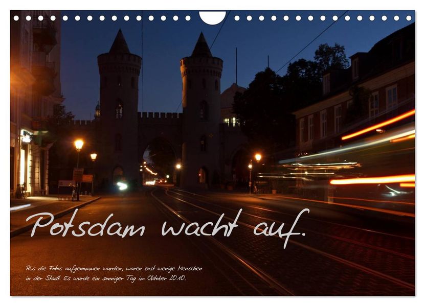 Bildkalender Potsdam 2026 (Wandkalender 2026 DIN A4 quer) CALVENDO Monatskalender