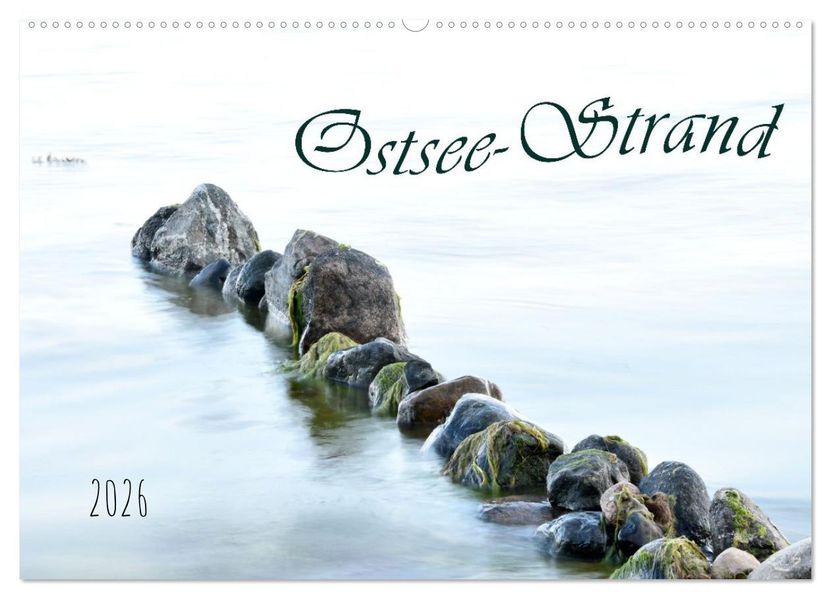 Ostsee-Strand (Wandkalender 2026 DIN A2 quer) CALVENDO Monatskalender