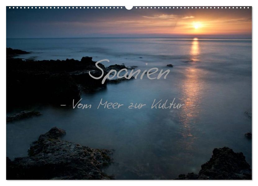 Spanien (Wandkalender 2026 DIN A2 quer) CALVENDO Monatskalender