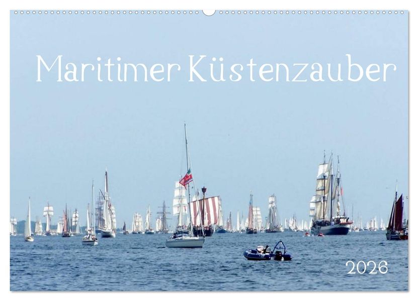 Maritimer Küstenzauber (Wandkalender 2026 DIN A2 quer) CALVENDO Monatskalender