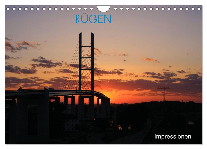 Rügen (Wandkalender 2026 DIN A4 quer) CALVENDO Monatskalender