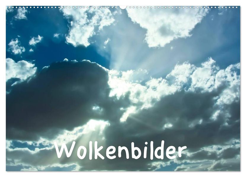 Wolkenbilder (Wandkalender 2026 DIN A2 quer) CALVENDO Monatskalender