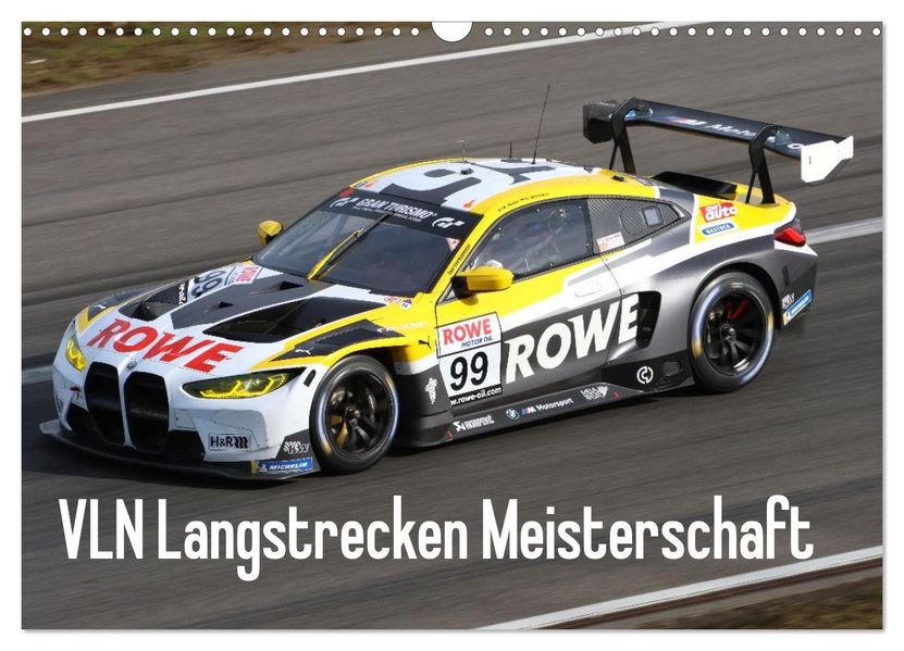 VLN Langstrecken Meisterschaft (Wandkalender 2026 DIN A3 quer) CALVENDO Monatskalender