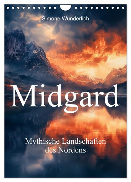 Midgard - Mythische Landschaften des Nordens (Wandkalender 2026 DIN A4 hoch) CALVENDO Monatskalender