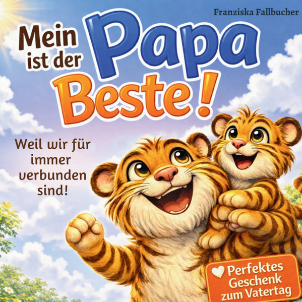 Mein Papa ist der Beste: Weil er mich liebt so wie ich bin: Ein Kinderbuch über Liebe Geborgenheit & die besondere Bindung zwischen Vater und Kind