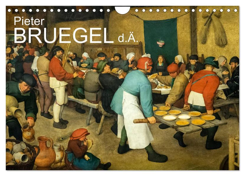Pieter Bruegel d.Ä. (Wandkalender 2026 DIN A4 quer) CALVENDO Monatskalender