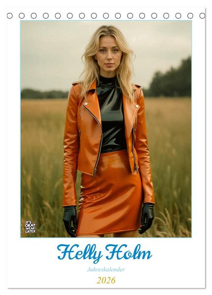Helly Holm Fotokalender (Tischkalender 2026 DIN A5 hoch) CALVENDO Monatskalender