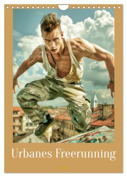 Urbanes Freerunning (Wandkalender 2026 DIN A4 hoch) CALVENDO Monatskalender