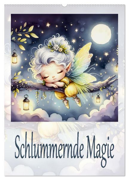 Schlummernde Magie (Wandkalender 2026 DIN A2 hoch) CALVENDO Monatskalender