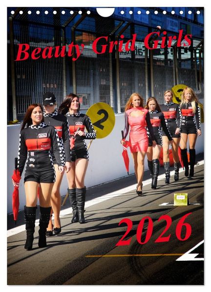 Beauty Grid Girls (Wandkalender 2026 DIN A4 hoch) CALVENDO Monatskalender