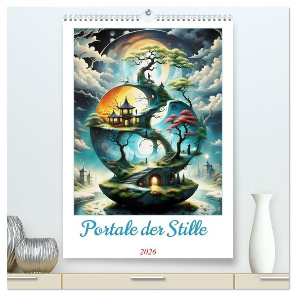 Portale der Stille (hochwertiger Premium Wandkalender 2026 DIN A2 hoch) Kunstdruck in Hochglanz