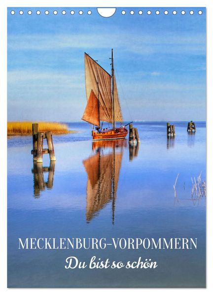 MECKLENBURG-VORPOMMERN. Du bist so schön (Wandkalender 2026 DIN A4 hoch) CALVENDO Monatskalender