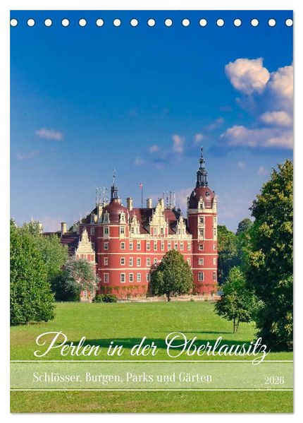 Perlen in der Oberlausitz (Tischkalender 2026 DIN A5 hoch) CALVENDO Monatskalender