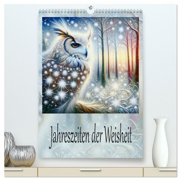 Jahreszeiten der Weisheit (hochwertiger Premium Wandkalender 2026 DIN A2 hoch) Kunstdruck in Hochglanz