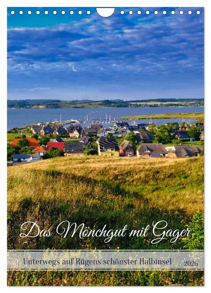 Das Mönchgut mit Gager (Wandkalender 2026 DIN A4 hoch) CALVENDO Monatskalender