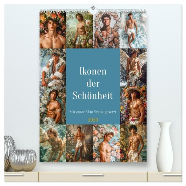 Ikonen der Schönheit (hochwertiger Premium Wandkalender 2026 DIN A2 hoch) Kunstdruck in Hochglanz
