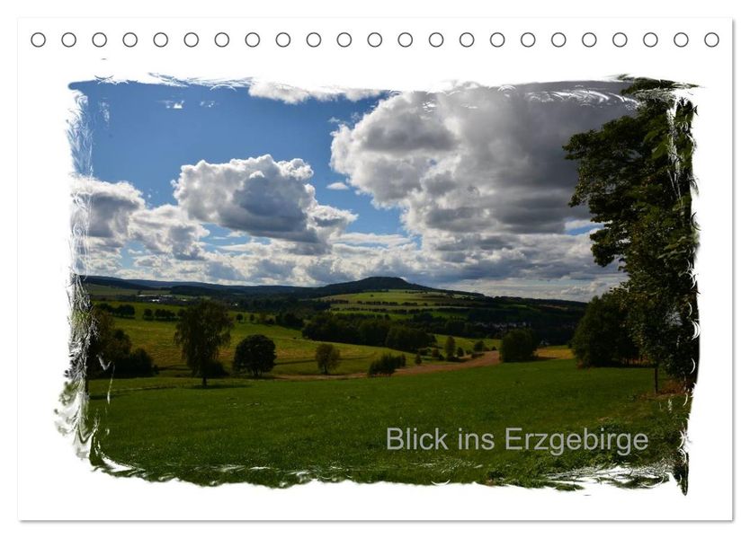 Blick ins Erzgebirge (Tischkalender 2026 DIN A5 quer) CALVENDO Monatskalender