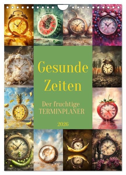 Gesunde Zeiten (Wandkalender 2026 DIN A4 hoch) CALVENDO Monatskalender