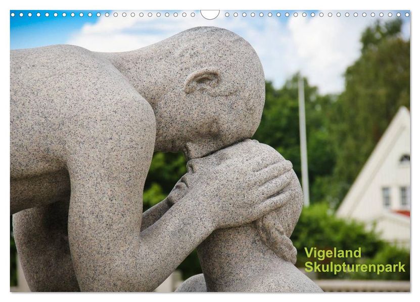 Vigeland (Wandkalender 2026 DIN A3 quer) CALVENDO Monatskalender