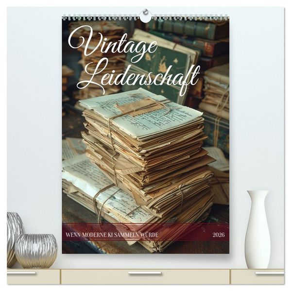 Vintage Leidenschaft (hochwertiger Premium Wandkalender 2026 DIN A2 hoch) Kunstdruck in Hochglanz
