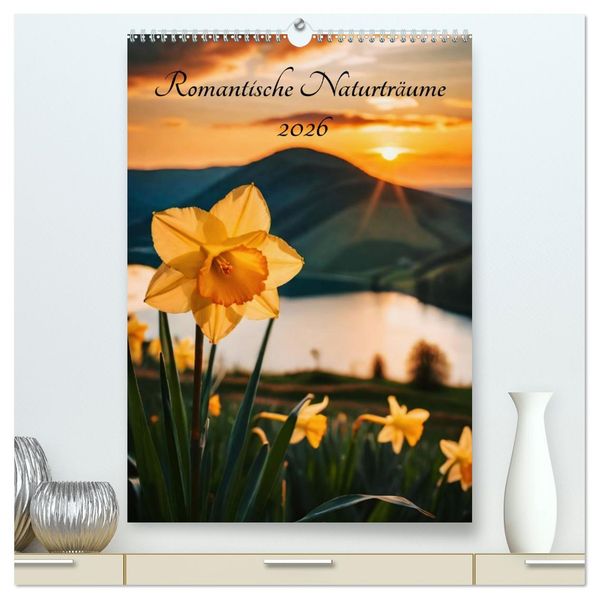 Romantische Naturträume (hochwertiger Premium Wandkalender 2026 DIN A2 hoch) Kunstdruck in Hochglanz